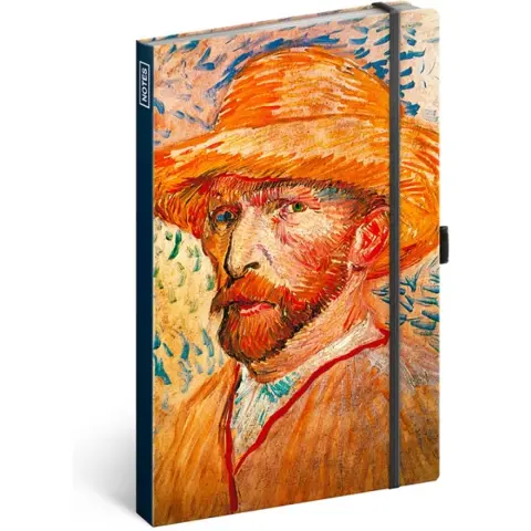 REALSYSTEM 2022-es 5416 Vincent van Gogh keményfedeles notesz