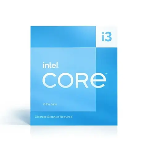 INTEL Core i3-13100F 3.40GHz LGA-1700 BOX Intel hűtő ventilátorral BX8071513100F