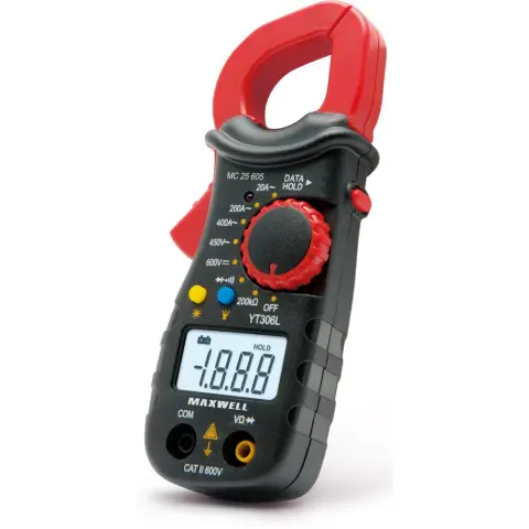 MAXWELL MC-25605 digitalni ampermetar s kliještima
