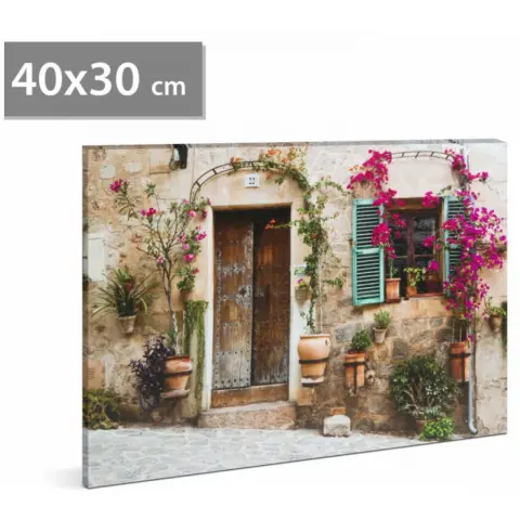 58487A Family Decor LED-es mural slika raspoloženja