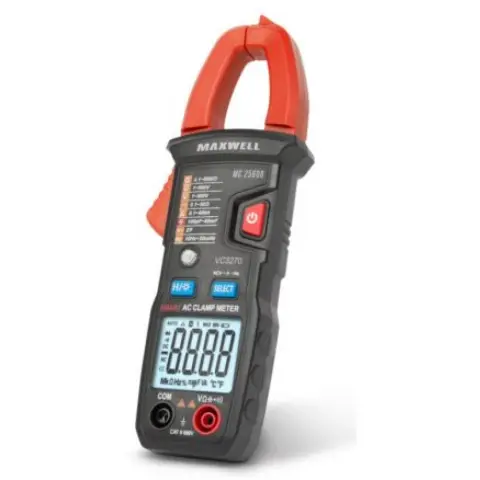 MAXWELL MC-25608 digitalni automatski ampermetar s kliještima