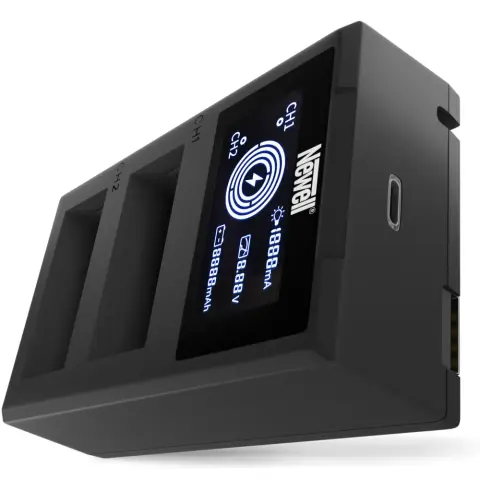 NEWELL NL2539 FDL-USB-C duplatöltő NP-W126 akkumulátorhoz