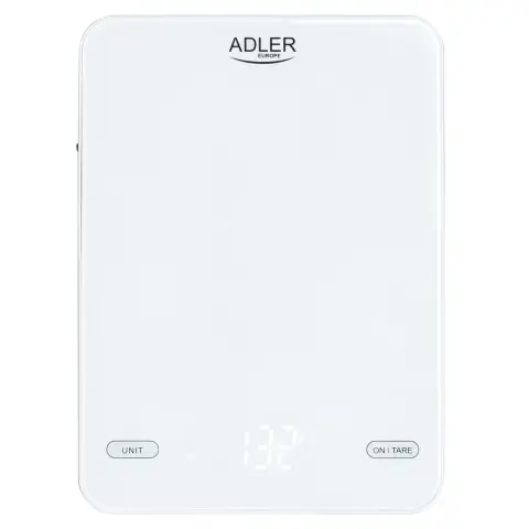 ADLER AD 3177w Konyhai mérleg 10kg USB töltéssel fehér
