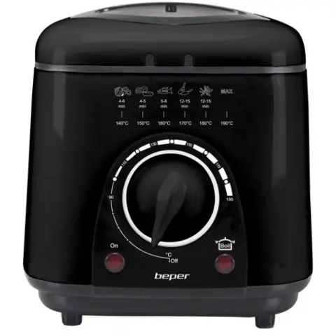 BEPER P101FRI100 Elektromos sütő 950 W 1 l fekete