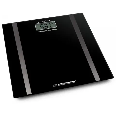 ESPERANZA EBS018K Samba bathroom scale black