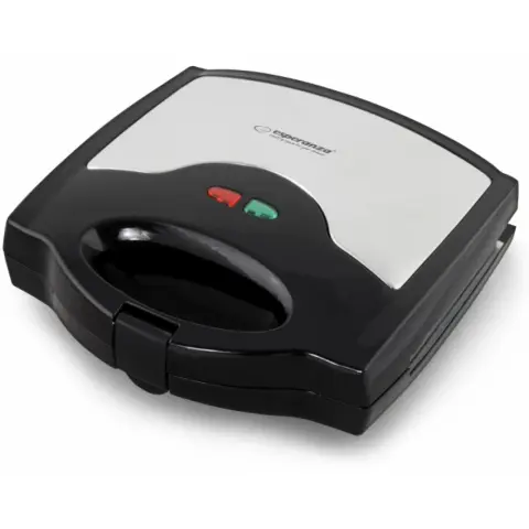 ESPERANZA EKT005 Muffuletta 3in1 melegszendvics sütő 750 W ezüst / fekete