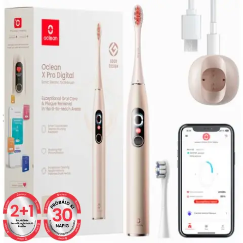 OCLEAN X Pro Digital Elektromos fogkefe arany