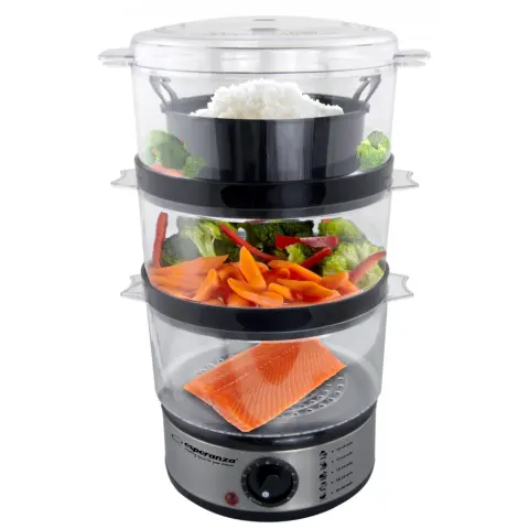 ESPERANZA EKG009 Volcano Párológép elektromos 400 W 7.5 l fekete / ezüst