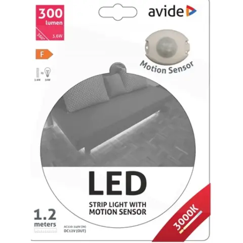 AVIDE ABLSBLBED-SEN-3W-S LED Szalag Ágy Szenzor 3W 3000K Single