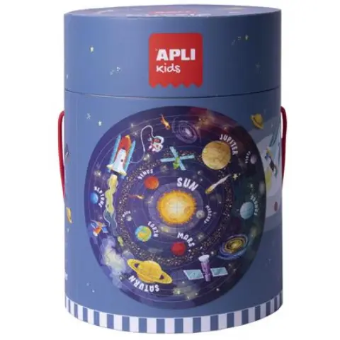 APLI Kids Puzzle játék 48 darabos kör alakú Csillagrendszer