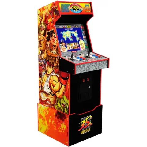 ARCADE1UP Capcom Legacy arcade cabinet 14 játékkal Yoga Flame Edition