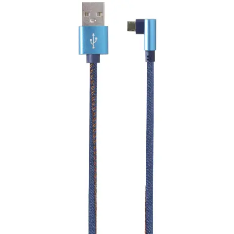 GEMBIRD USB Micro USB Átalakító Kék 1m CC-USB2J-AMmBML-1M-BL