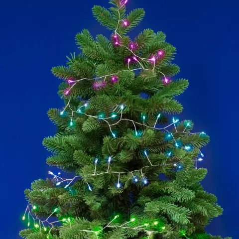 iSparkle RGB micro LED cluster fényfüzér