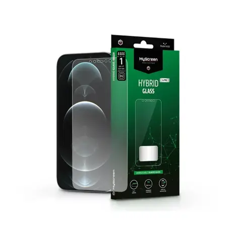 MYSCREEN Hybrid Glass Lite képernyővédő iPhone 12 Pro Max