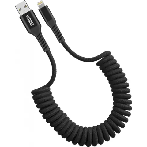 YENKEE USB Lightning Punjač/podaci Crno 1.5m YCU 502