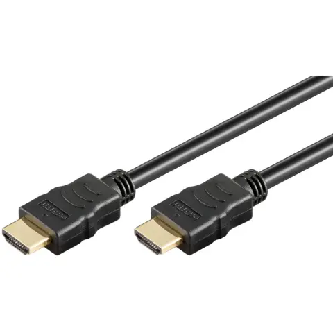 GOOBAY HDMI 2.0 Összekötő Fekete 1m 61150