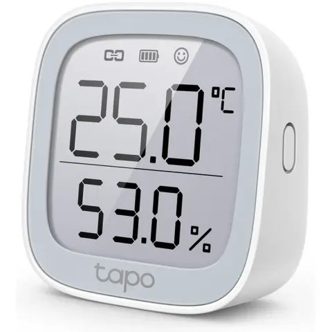 TP-LINK TAPO T315 Okos Hőmérséklet és Páratartalom Monitor fehér