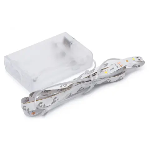 DELIGHT 55884 LED szalag melegfehér 1 m 3 x AA elemes