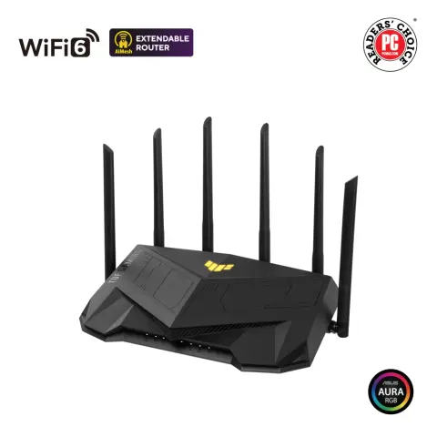 ASUS TUF Gaming AX6000 AiMesh Dual Band Wifi 6 Gamer Router