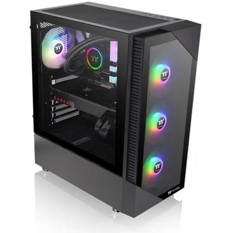 THERMALTAKE View 200 TG ARGB črn