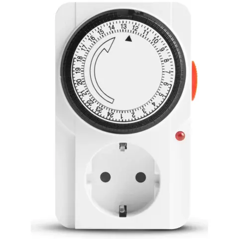 DELIGHT 20290B Analogni unutarnji timer s Led indikatorom