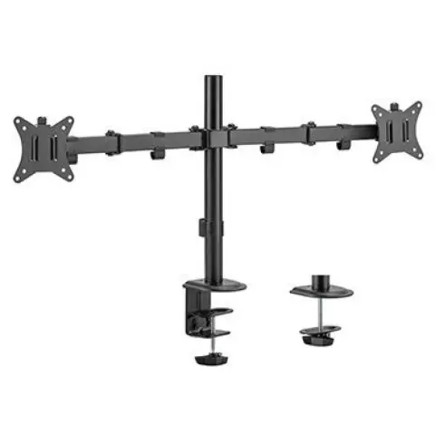 GEMBIRD MA-D2-01 Monitor állvány asztalra szerelhető dual 17"-32"