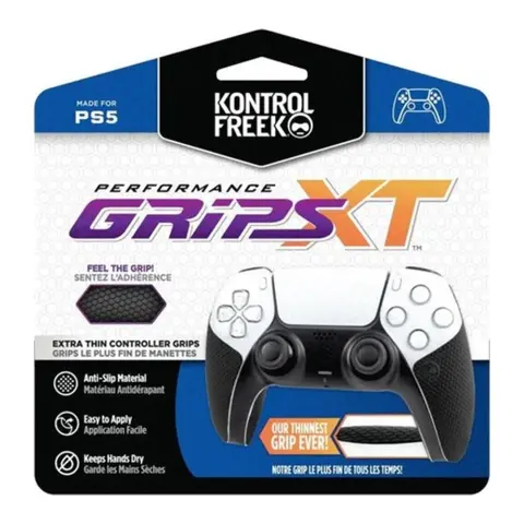 KONTROLFREEK Grips XT performance PS5 grip fekete