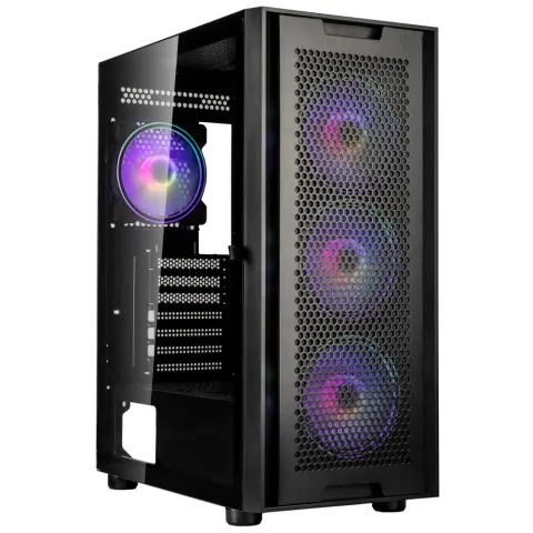 KOLINK Observatory Duo ARGB TG fekete