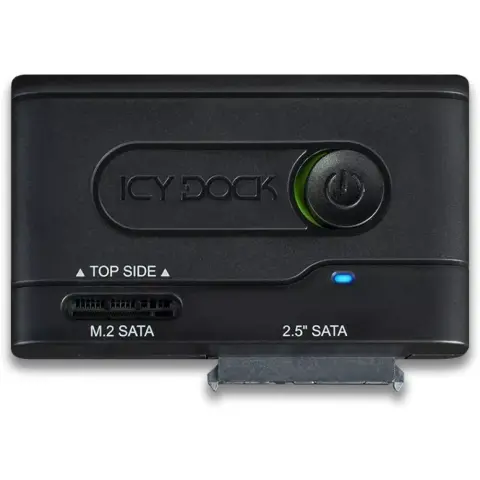 ICYDOCK MB031U-1SMB USB 3 5Gbps SATA adapter black