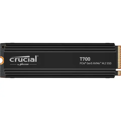 CRUCIAL 1TB T700 with Heatsink M.2 PCIe M.2 2280 CT1000T700SSD5
