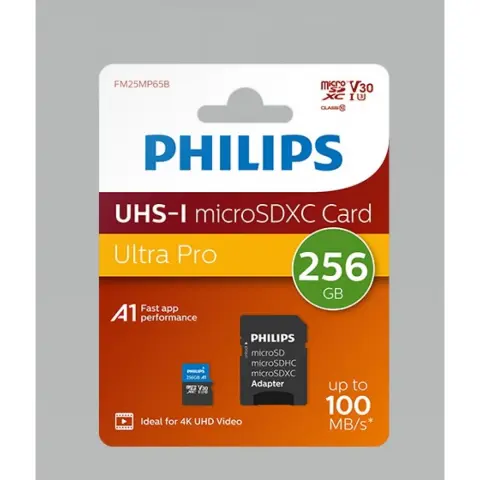 PHILIPS Ultra Pro 256GB MicroSDXC 30 MB/s PH133532