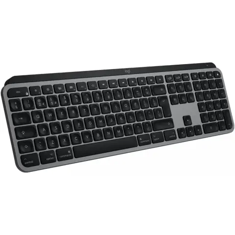 LOGITECH MX Keys cable without keyboard Machez Bluetooth többeszközös MacOS and iOS compatible Nemzetközi allocation Astro grey