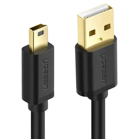UGREEN USB Mini USB Átalakító Fekete 1m 10355B