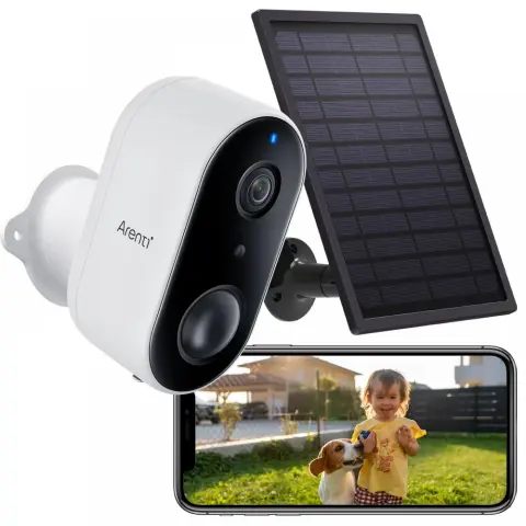 ARENTI GO1 & SP2 Kültéri kamera és szolár panel