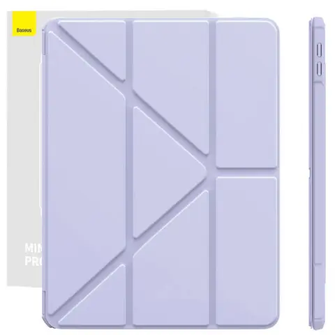 BASEUS Minimalist Series protective case IPad 10.2" lila