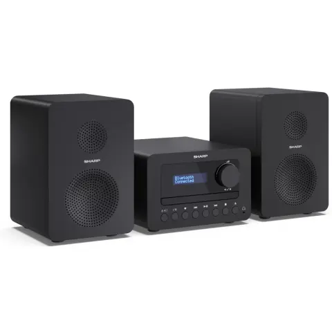 SHARP XL-B520D Tokyo DAB+ Micro Hi-Fi rendszer fekete