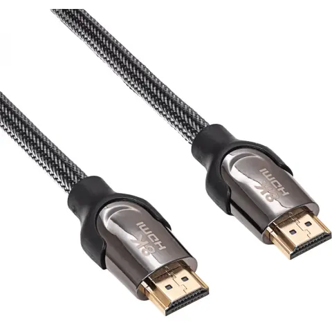 AKYGA HDMI 2.1 Összekötő Fekete 50cm AK-HD-05S