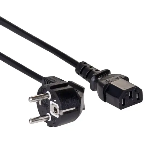 AKYGA 230V IEC Táp Fekete 5m AK-PC-05C