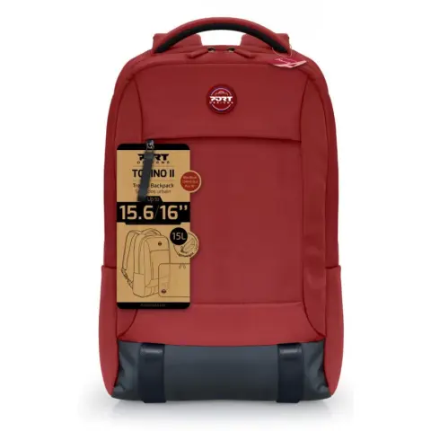 PORT DESIGNS TORINO II Notebook backpak 16" rdeč