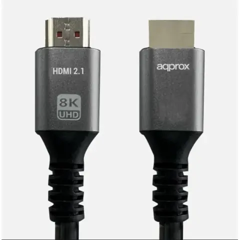 APPROX HDMI 2.1 Összekötő Fekete 2m APPC63
