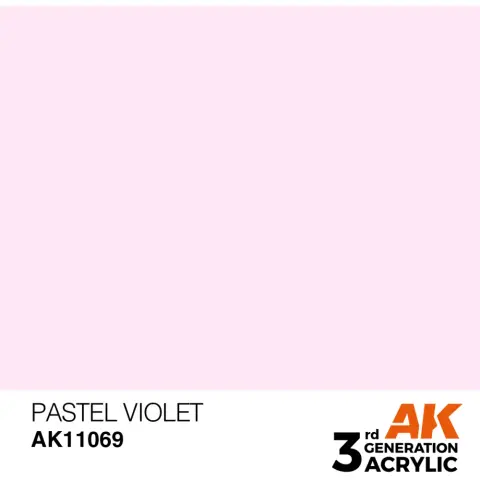 AK INTERACTIVE Pastel Modelling Colors - Pastel Violet pasztell lila akrilfesték 17ml