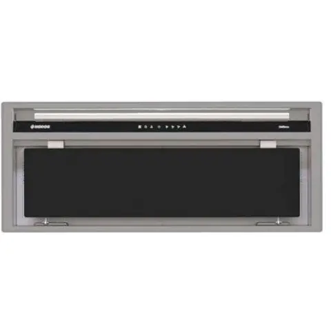 NODOR NorBreeze ECLIPSE 60 BK Páraelszívó inox / fekete üveg