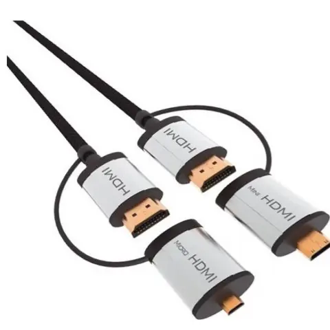 OMEGA HDMI Összekötő Fekete 1.5m OCHBA1G