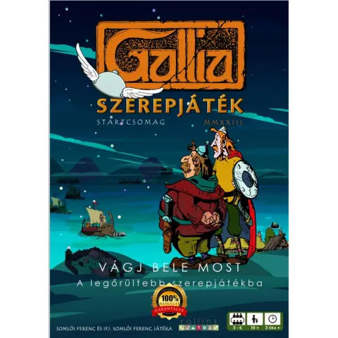 ROLLINS PUBLISHER Gallia szerepjáték startcsomag