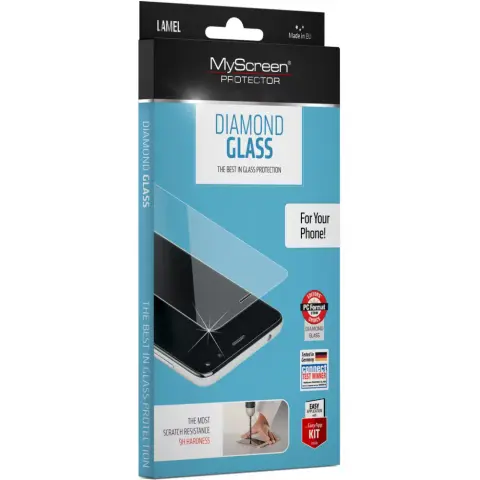 MYSCREEN Samsung Tab S8 Plus LTE MYSCREEN DIAMOND GLASS képernyővédő üveg extra karcálló 9H ÁTLÁTSZÓ
