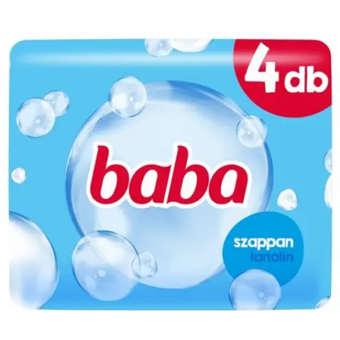 BABA 69762786 Cream soap with lanolin 4x90 g