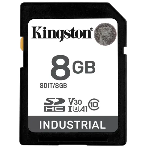 KINGSTON Industrial 8GB SDHC 30 MB/s SDIT/8GB