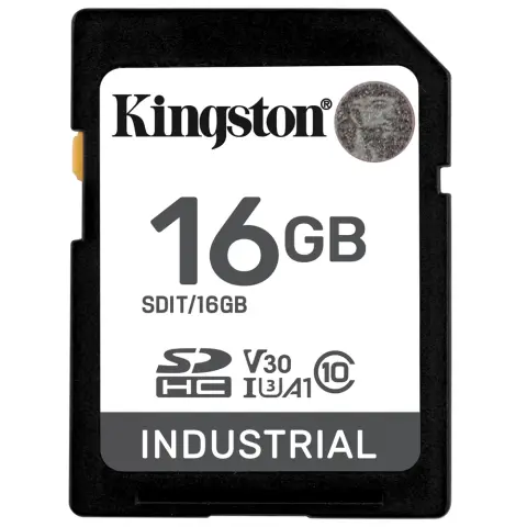 KINGSTON Industrial 16GB SDHC 30 MB/s SDIT/16GB