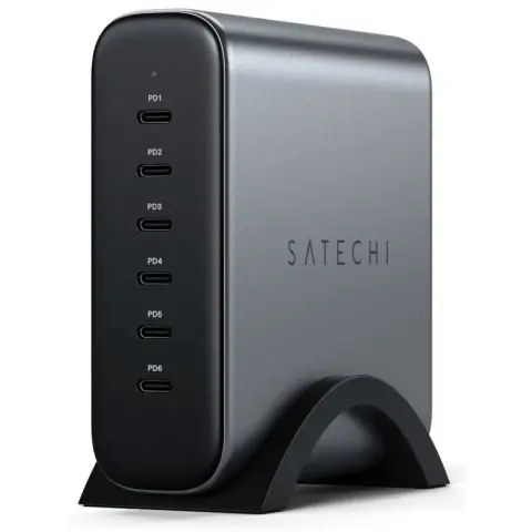 SATECHI 200W USB-C 6-Port GaN Charger