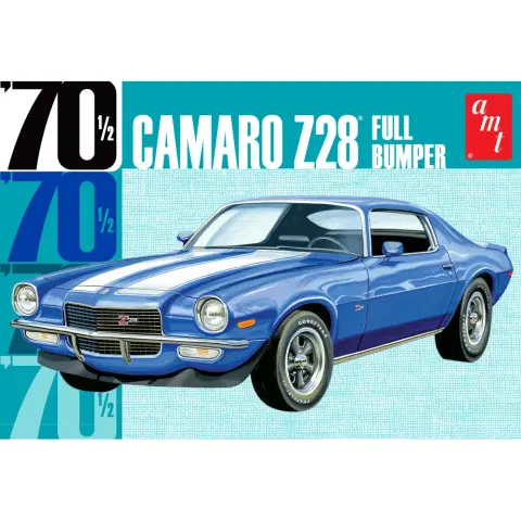 ROUND2 AMT 1/25 1970 Camaro Z28 Full Bumper autó modell